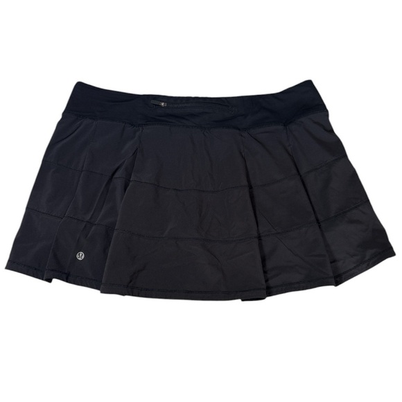 Lululemon Pace Rival Skirt (Tall) *4-way Stretch Black - Picture 4 of 10